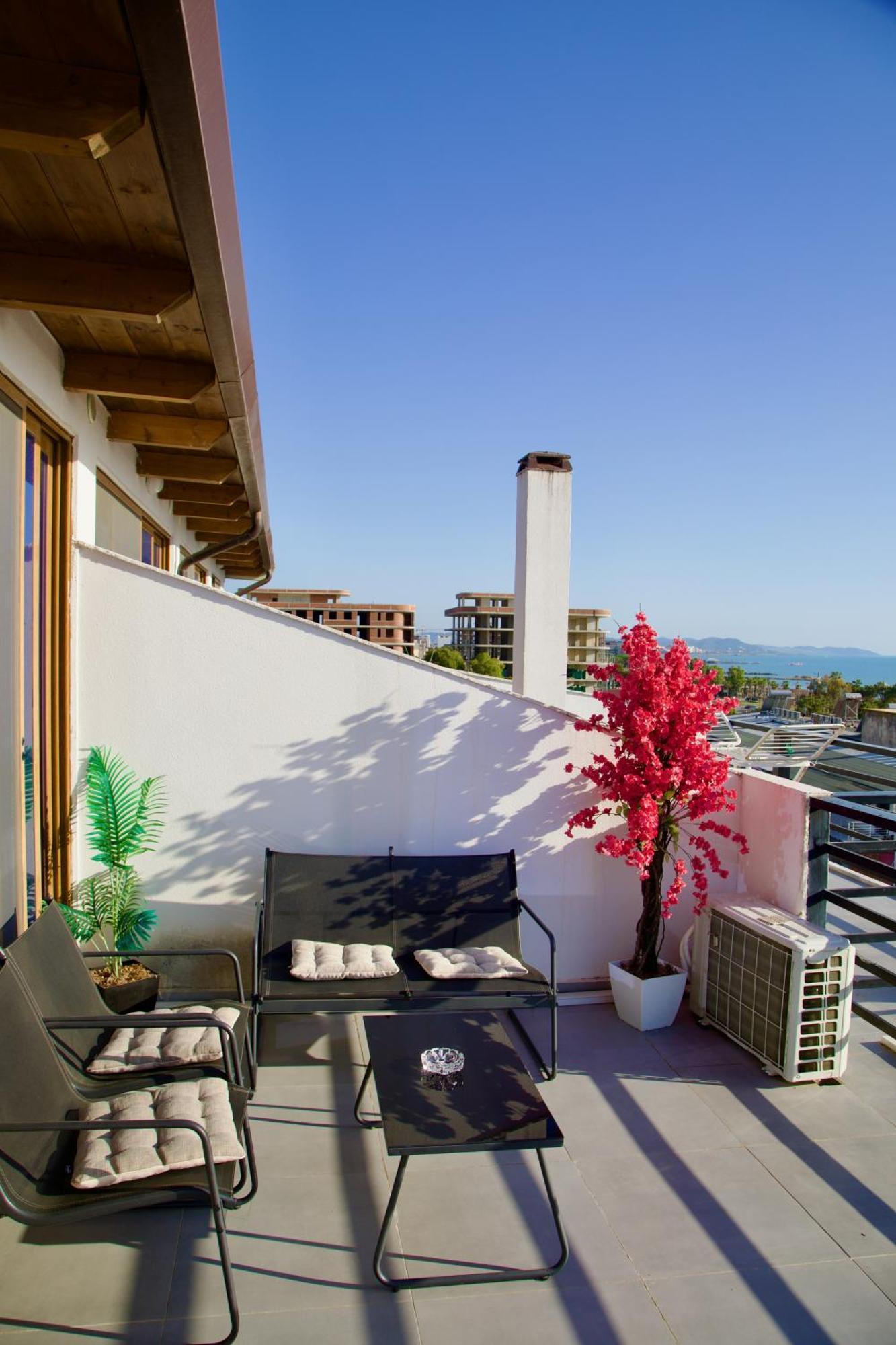 Sea View Apartments Golem  Kültér fotó
